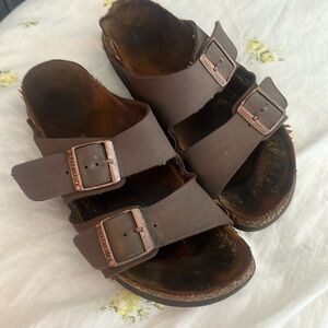 Brown Birkenstocks
